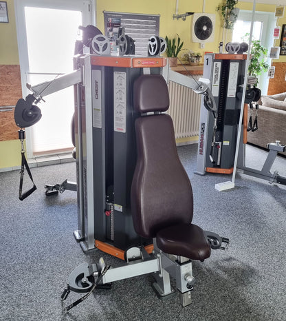 StarTrac Human Sports Line Zirkel, 6 Kraftgeräte im Set, gebraucht, überholter Zustand