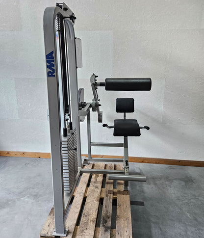 RMA Bauch / Rücken Kombigerät 2 in 1, Abs and lower Back, Silber, gebraucht - überholter Zustand