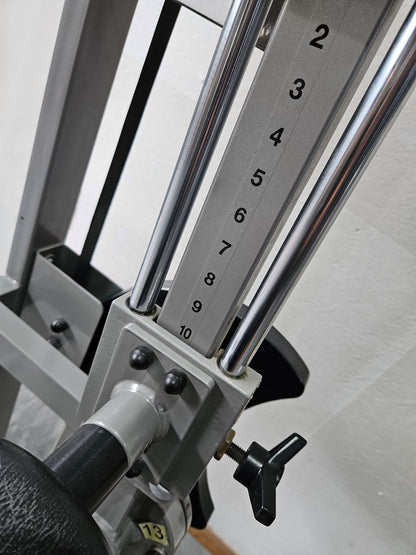 RMA Bauch / Rücken Kombigerät 2 in 1, Abs and lower Back, Silber, gebraucht - überholter Zustand