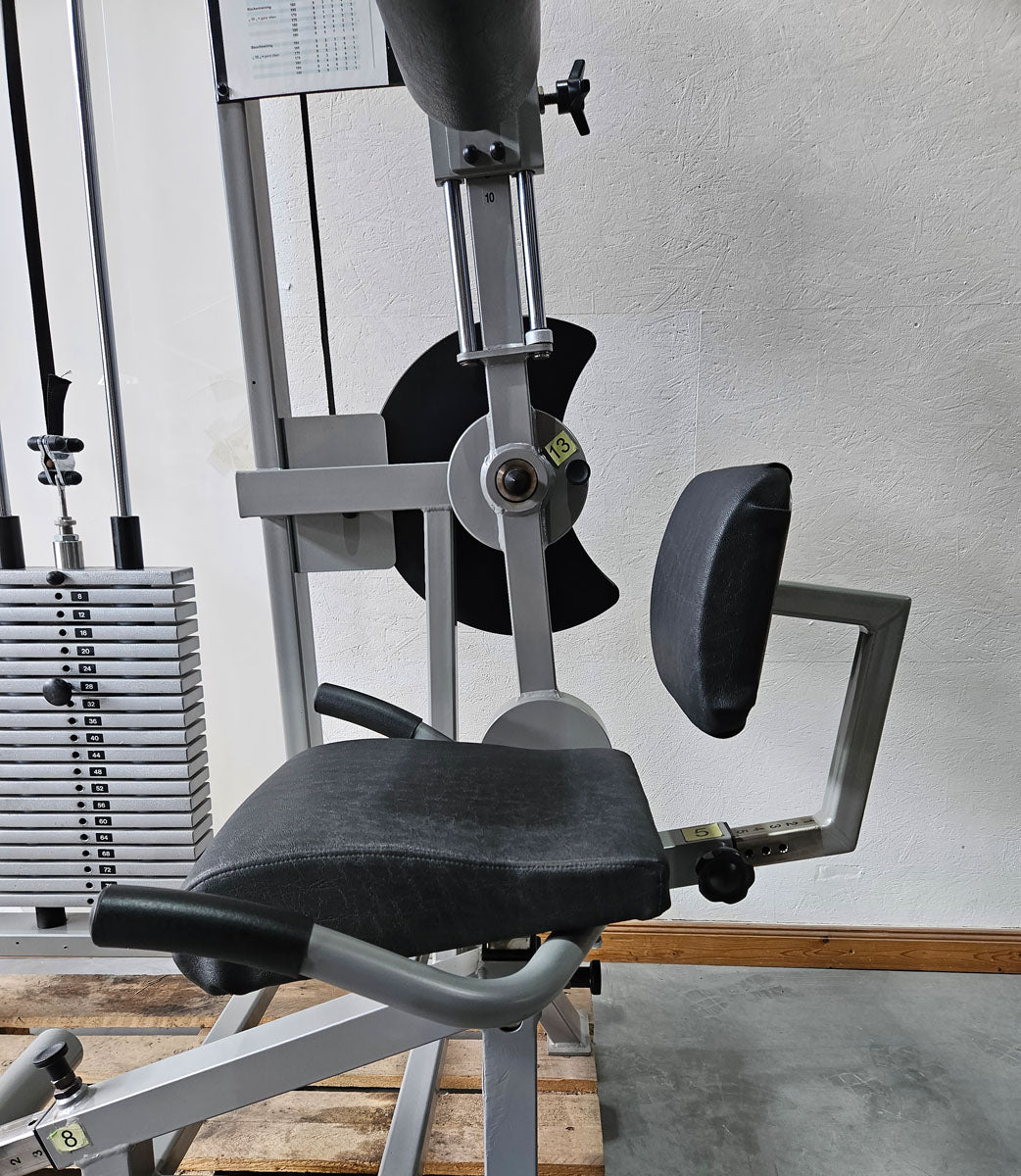RMA Bauch / Rücken Kombigerät 2 in 1, Abs and lower Back, Silber, gebraucht - überholter Zustand