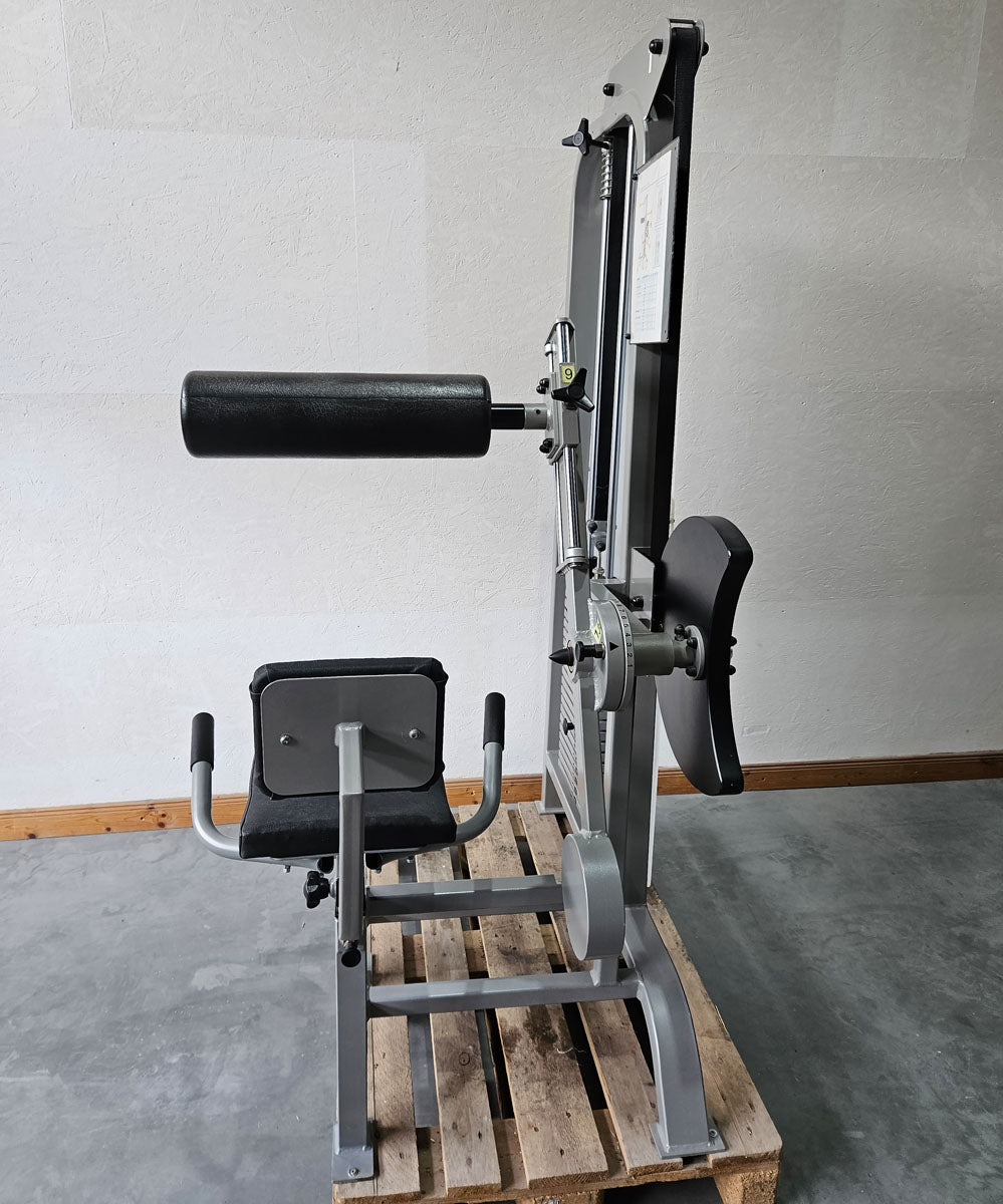 RMA Bauch / Rücken Kombigerät 2 in 1, Abs and lower Back, Silber, gebraucht - überholter Zustand