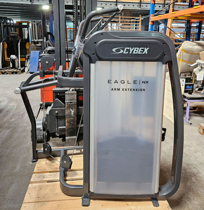 Cybex Eagle NX Arm Extension, Triceps Machine, Triceps Press, Frame Color Anthracite, Used - Refurbished Condition