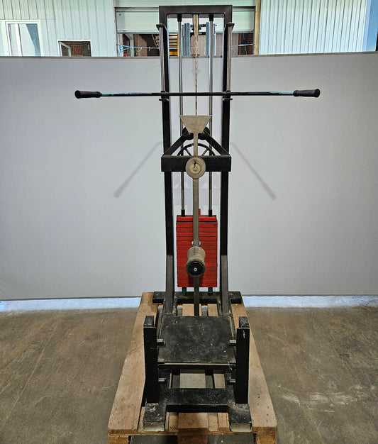 Oldschool Multihip, kick machine, hip pendulum, frame color black used with signs of wear