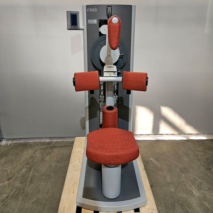 Frei Genius Eco 12er Gerätesatz, Optional mit smarten Displays, MPG, KGG, MED Zulassung, 12 Kraftgeräte im Set, Medical Physio Serie, Silber, gebraucht - überholter Zustand