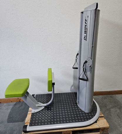 Dr. Wolff 11 medizinische Kraftgeräte im Set - Präventionspark 800 Serie, Medizinzulassung MPG, gebraucht - überholter Zustand