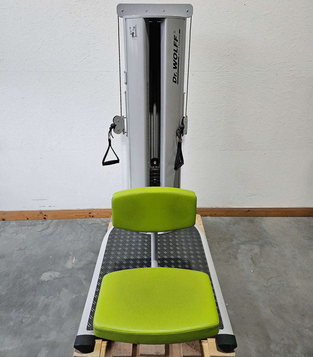 Dr. Wolff 11 medizinische Kraftgeräte im Set - Präventionspark 800 Serie, Medizinzulassung MPG, gebraucht - überholter Zustand