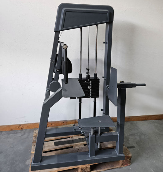 Trizepsmaschine Horizontal, Trizepsstrecker, Triceps Extension, Hersteller ähnlich Gym80 oder L+K, Rahmenfarbe Anthrazit, gebraucht - geprüfter Zustand