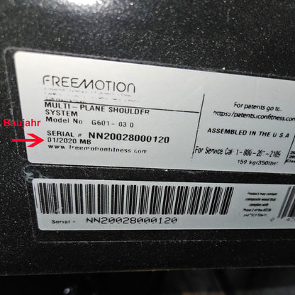 Freemotion Genesis Kraftgeräte Set, 10 Bilaterale Kabelzug Fitnessgeräte, Baujahr 2019 und 2020 - auch als Zirkel nutzbar, Made in USA - gebraucht - Neuwertiger Zustand