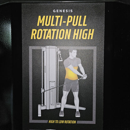 Freemotion Genesis Kraftgeräte Set, 10 Bilaterale Kabelzug Fitnessgeräte, Baujahr 2019 und 2020 - auch als Zirkel nutzbar, Made in USA - gebraucht - Neuwertiger Zustand