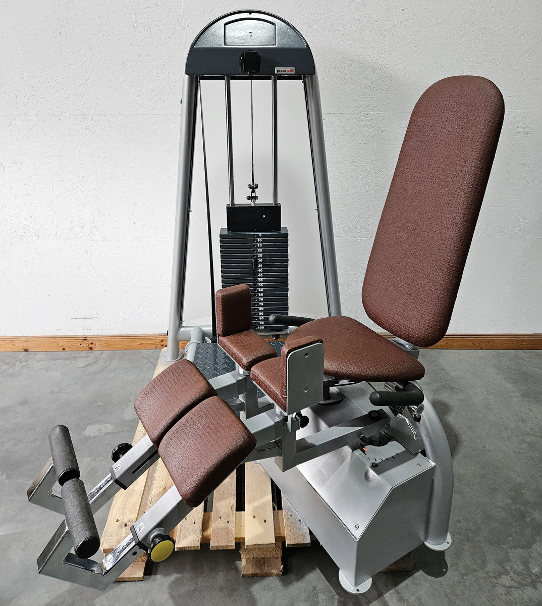 Proxowell bzw Proxomed Ab-Adduktor Kombi, Abduktoren und Adduktoren 2 in 1 Kombigerät, Compass bzw C-Well Serie, Rahmenfarbe Silber, gebraucht - überholter Zustand
