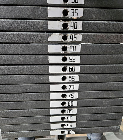 Panatta 5 Station Tower with Cable Crossover - Jungle Machine + Cable Station with Connection Bar - 5 Stack Multi Function Tower, frame color silver, used - tested condition