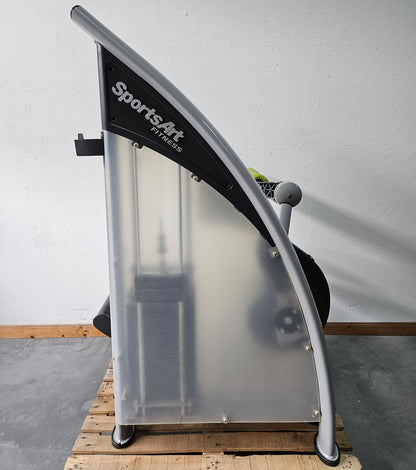 SportsArt Rückenstrecker Maschine S932 A932 N932, Back Extension, Hyperextension Machine, Rahmenfarbe Silber, gebraucht - überholter Zustand
