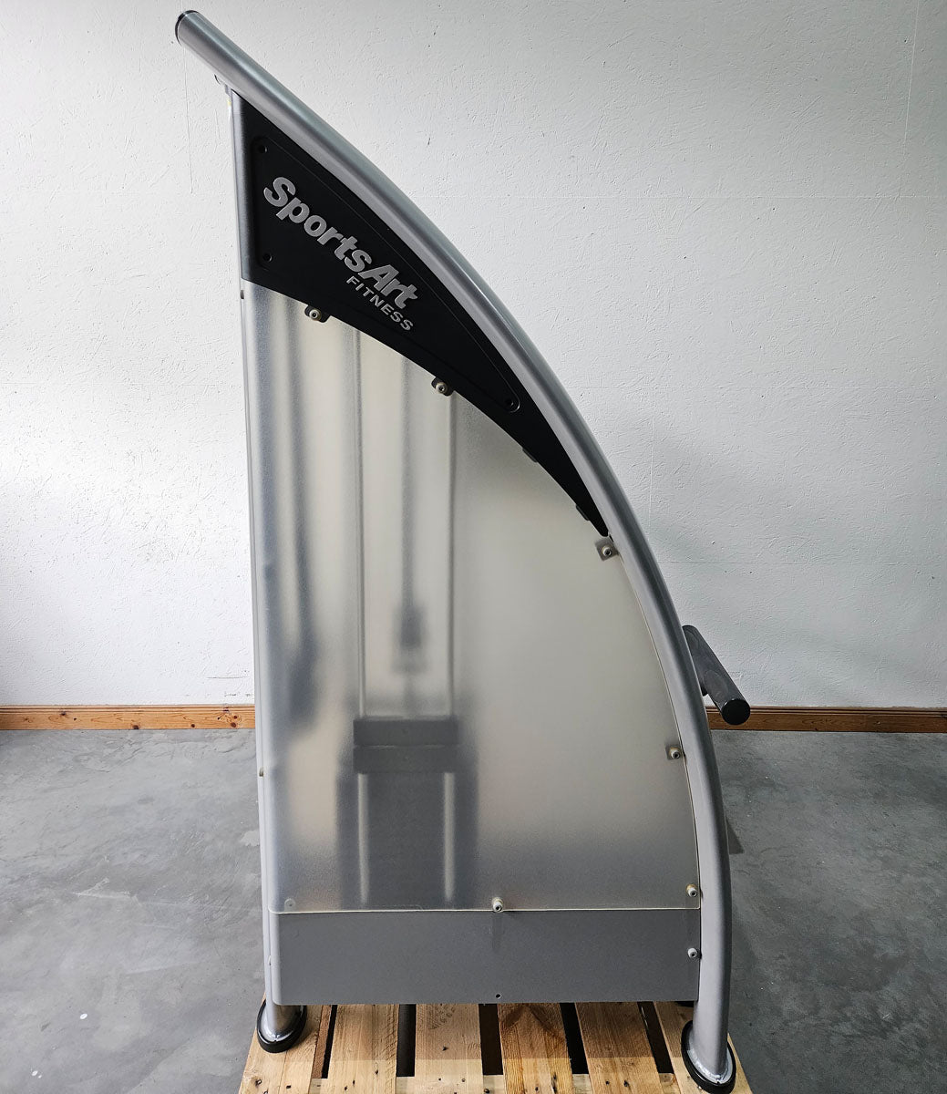 Sportsart Brustpresse DUAL S915 A915 N915, Independent Chest Press, Bankdrückmaschine Bilateral, Rahmenfarbe Silber, gebraucht - überholter Zustand