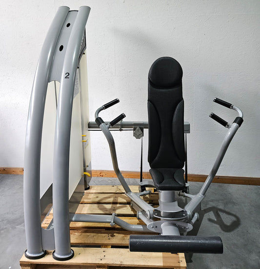 Sportsart Chest Press DUAL S915 A915 N915, Independent Chest Press, Bilateral Bench Press Machine, Frame Color Silver, Used - Refurbished Condition