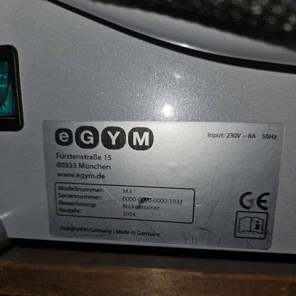 Egym M3 Rückentrainer - Einzelgerät Stand Alone zur Erweiterung bestehender Zirkel, gebraucht - überholter Zustand