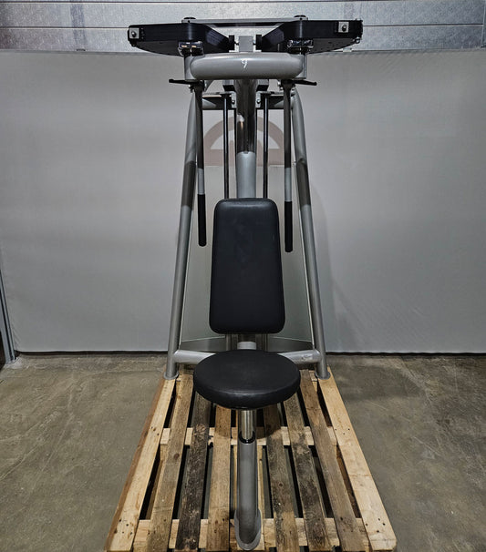 AS Sport bzw Proxowell Butterfly und Reverse, 2 in 1 KOMBIMASCHINE, Brust-Haltungsstabilisator, Rahmenfarbe Silber, gebraucht - überholter Zustand