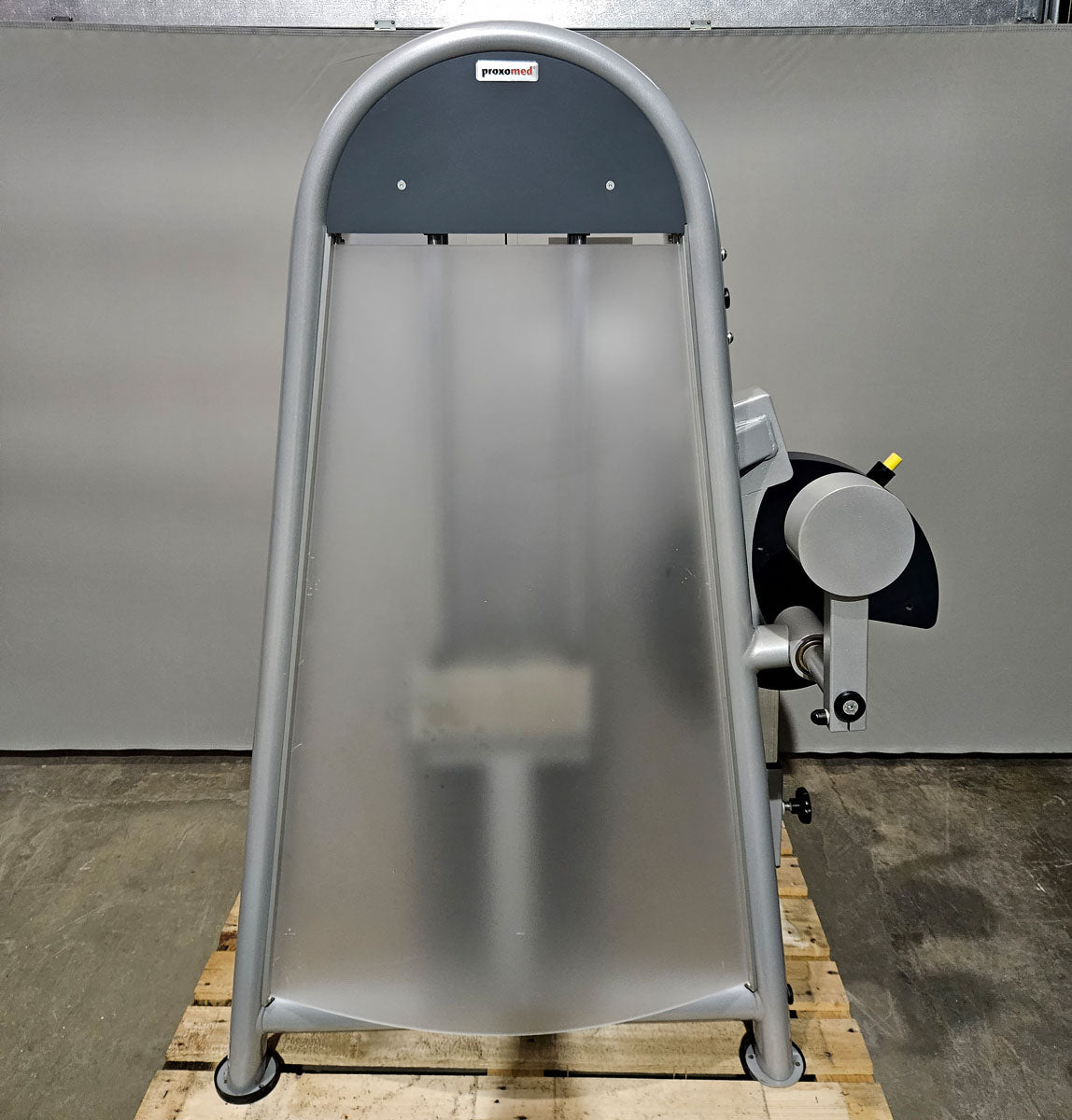 Proxomed Compass 530 Beinstrecker und Beinbeuger sitzend Kombigerät 2 in 1, Leg Curl and Leg Extension, MPG, Reha, Rahmen Silber, gerbaucht - überholter Zustand