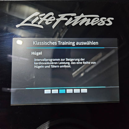 Life Fitness Elliptical 95X - Elevation Series 95x - Explore LCD Console, used - refurbished