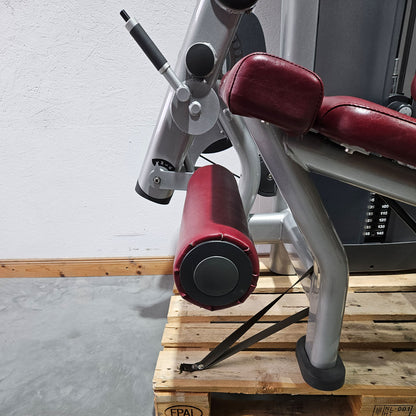 Life Fitness Beinstrecker sitzend, Leg Extension, Signature Serie, 145kg Gewichtsblock, Rahmenfarbe Silber, gebraucht - überholter Zustand