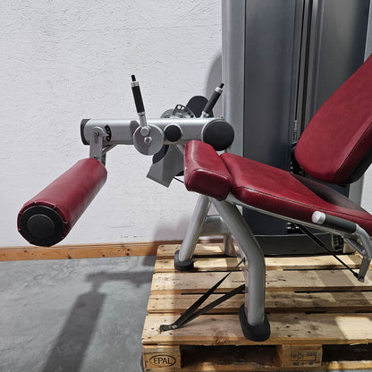 Life Fitness Beinstrecker sitzend, Leg Extension, Signature Serie, 145kg Gewichtsblock, Rahmenfarbe Silber, gebraucht - überholter Zustand