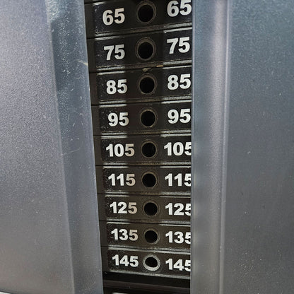 Life Fitness Beinstrecker sitzend, Leg Extension, Signature Serie, 145kg Gewichtsblock, Rahmenfarbe Silber, gebraucht - überholter Zustand