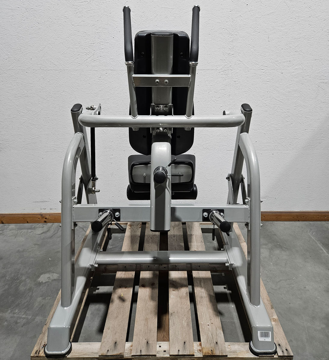 DankSport Abdominal Machine, Plate-loaded Strength Training Device, Abdominal Crunch, Abs Machine, Rotation Possible - Silver Frame - NEW