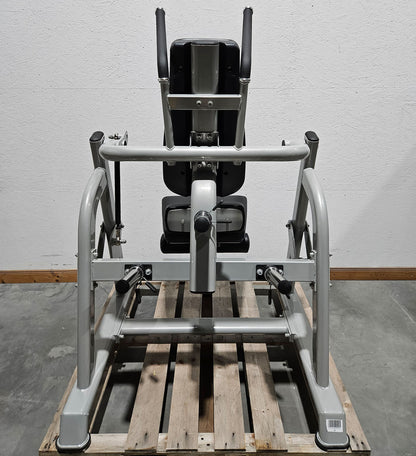 DankSport Abdominal Machine, Plate-loaded Strength Training Device, Abdominal Crunch, Abs Machine, Rotation Possible - Silver Frame - NEW