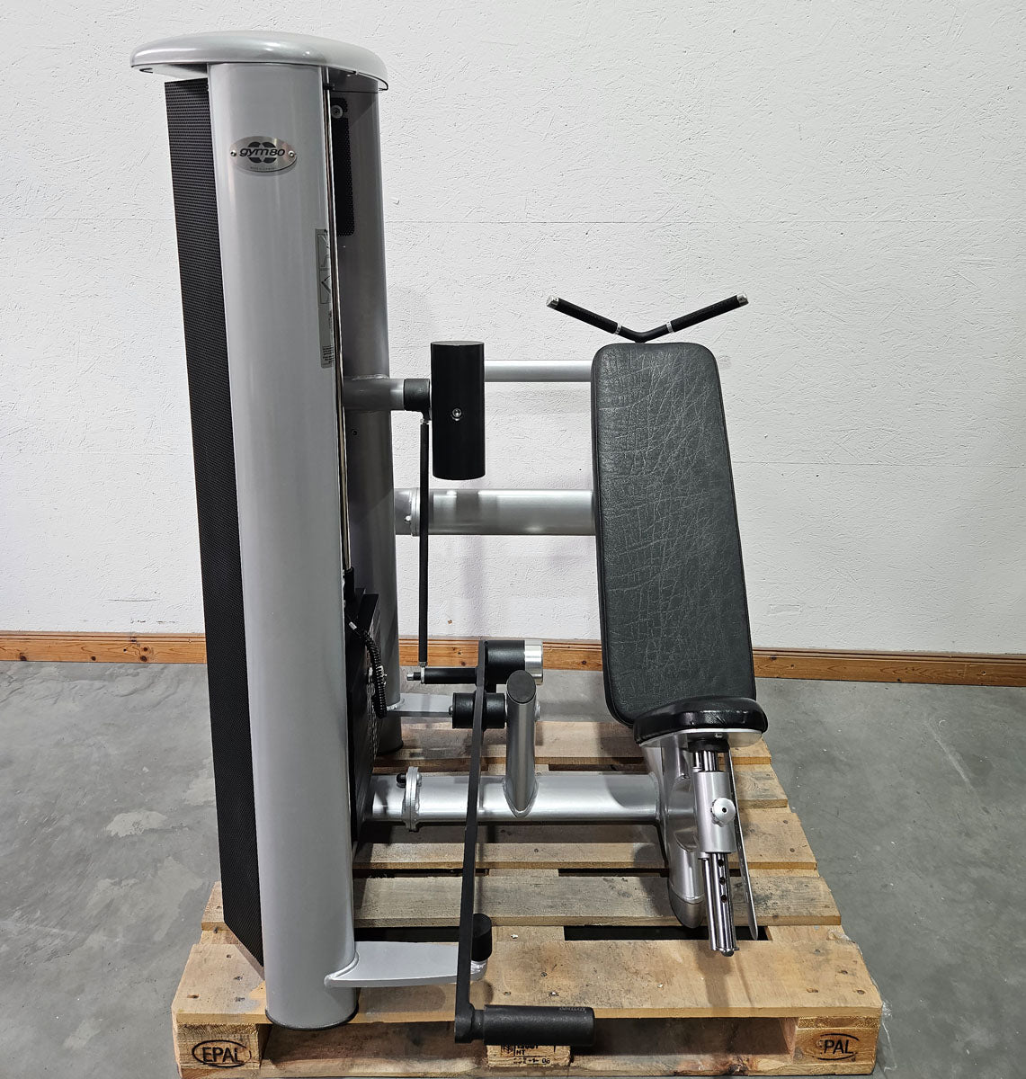 Gym80 Pullover 3012, Sygnum Serie, Überzüge, Überzugmaschine, Rahmen Silber, gebraucht - überholter Zustand