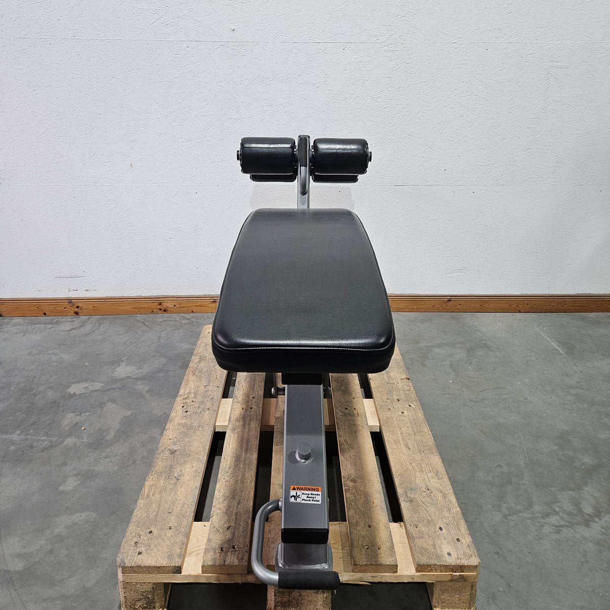 Nautilus Nitro verstellbare Bauchbank, Adjustable Abdominal Bench F3AAB, Rahmenfarbe Silber, gebraucht - überholter Zustand