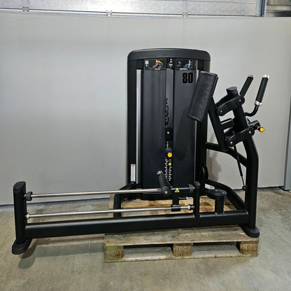 Life Fitness Insignia Glute, Gluteusmaschine, Pomaschine stehend, Farbe Schwarz, gebraucht - überholter Zustand