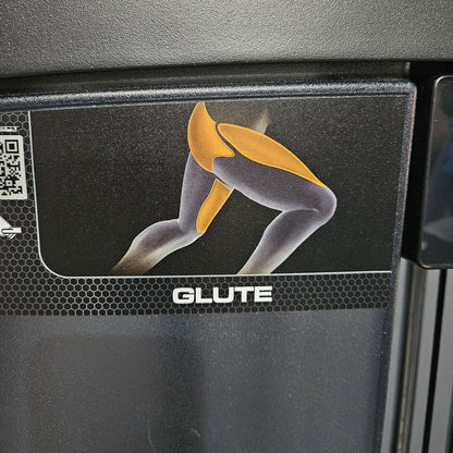 Life Fitness Insignia Glute, Gluteusmaschine, Pomaschine stehend, Farbe Schwarz, gebraucht - überholter Zustand