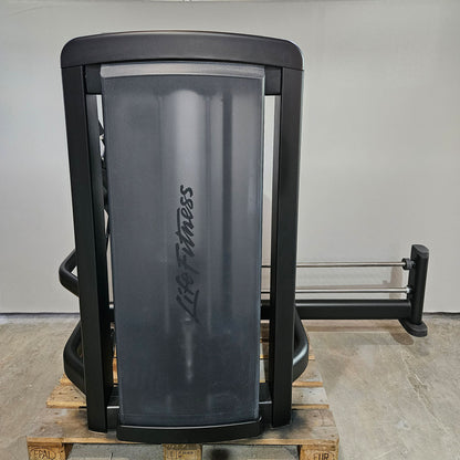 Life Fitness Insignia Glute, Gluteusmaschine, Pomaschine stehend, Farbe Schwarz, gebraucht - überholter Zustand