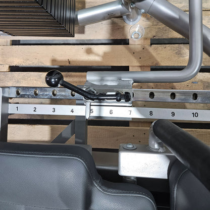 Proxomed - AS, Funktionsstemme, Beinpresse verstellbar sitzend - liegend, 200kg Gewichtsblock, gebraucht - überholter Zustand