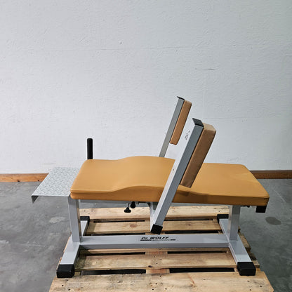 Dr. Wolff Lower Abdominal Trainer 345, Bauchbank, Rahmen Silber, gebraucht - geprüfter Zustand
