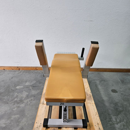 Dr. Wolff Lower Abdominal Trainer 345, Bauchbank, Rahmen Silber, gebraucht - geprüfter Zustand