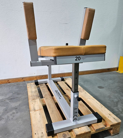 Dr. Wolff Lower Abdominal Trainer 345, Bauchbank, Rahmen Silber, gebraucht - geprüfter Zustand