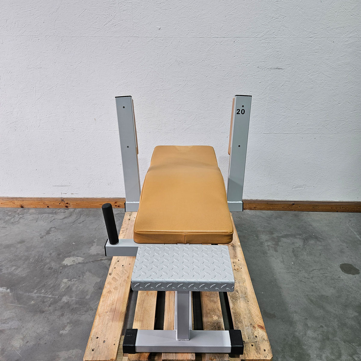 Dr. Wolff Lower Abdominal Trainer 345, Bauchbank, Rahmen Silber, gebraucht - geprüfter Zustand