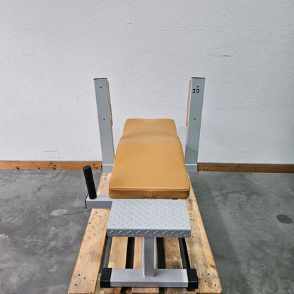 Dr. Wolff Lower Abdominal Trainer 345, Bauchbank, Rahmen Silber, gebraucht - geprüfter Zustand
