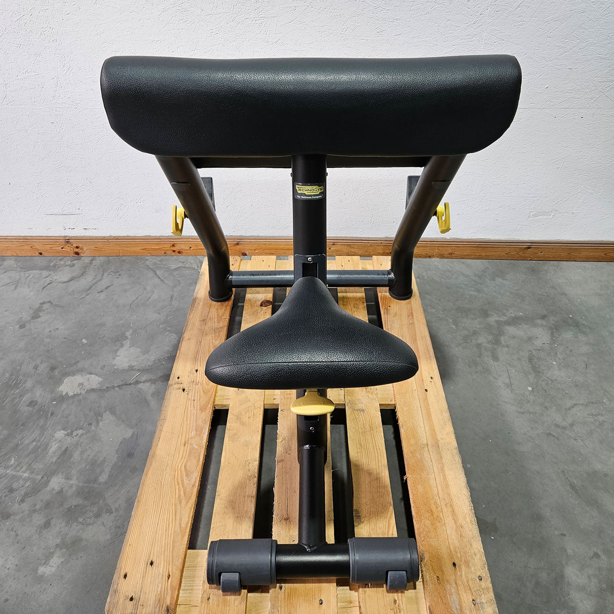 TechnoGym Scottcurl Bank, Scott bench, Bizeps Trainingsbank, Farbe Schwarz, Polster Schwarz, gebraucht - geprüfter Zustand