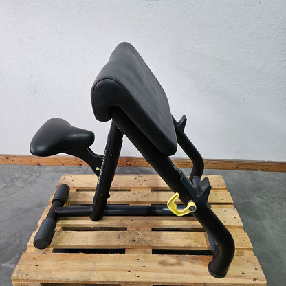 TechnoGym Scottcurl Bank, Scott bench, Bizeps Trainingsbank, Farbe Schwarz, Polster Schwarz, gebraucht - geprüfter Zustand