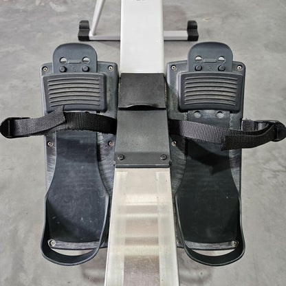 Concept2 rowing machine Model E with PM4 monitor - identical to RowErg with high legs, color light gray, used - tested condition