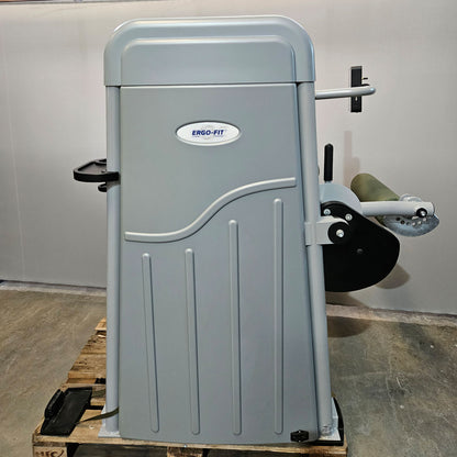 Ergo-Fit Leg Flexion 4100 S Med mit Display, Beinbeuger sitzend mit medizinischer Zulassung, MPG, Baujahr 2020, Rahmen Silber, gebraucht - überholter Zustand