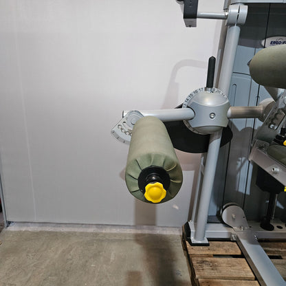 Ergo-Fit Leg Flexion 4100 S Med mit Display, Beinbeuger sitzend mit medizinischer Zulassung, MPG, Baujahr 2020, Rahmen Silber, gebraucht - überholter Zustand