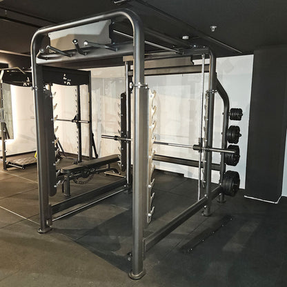 DankSport 3D Multipresse, Max Rack, verstellbare Smith Machine sowie Power und Squat Rack Cage, NEU