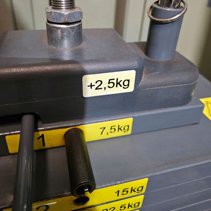 Ergo-Fit Funktionsstemme, Beinpresse verstellbar, 172,5kg Gewichtsblock, 4000 S MED Serie, MPG, Reha, Rahmenfarbe Silber, gebraucht - überholter Zustand