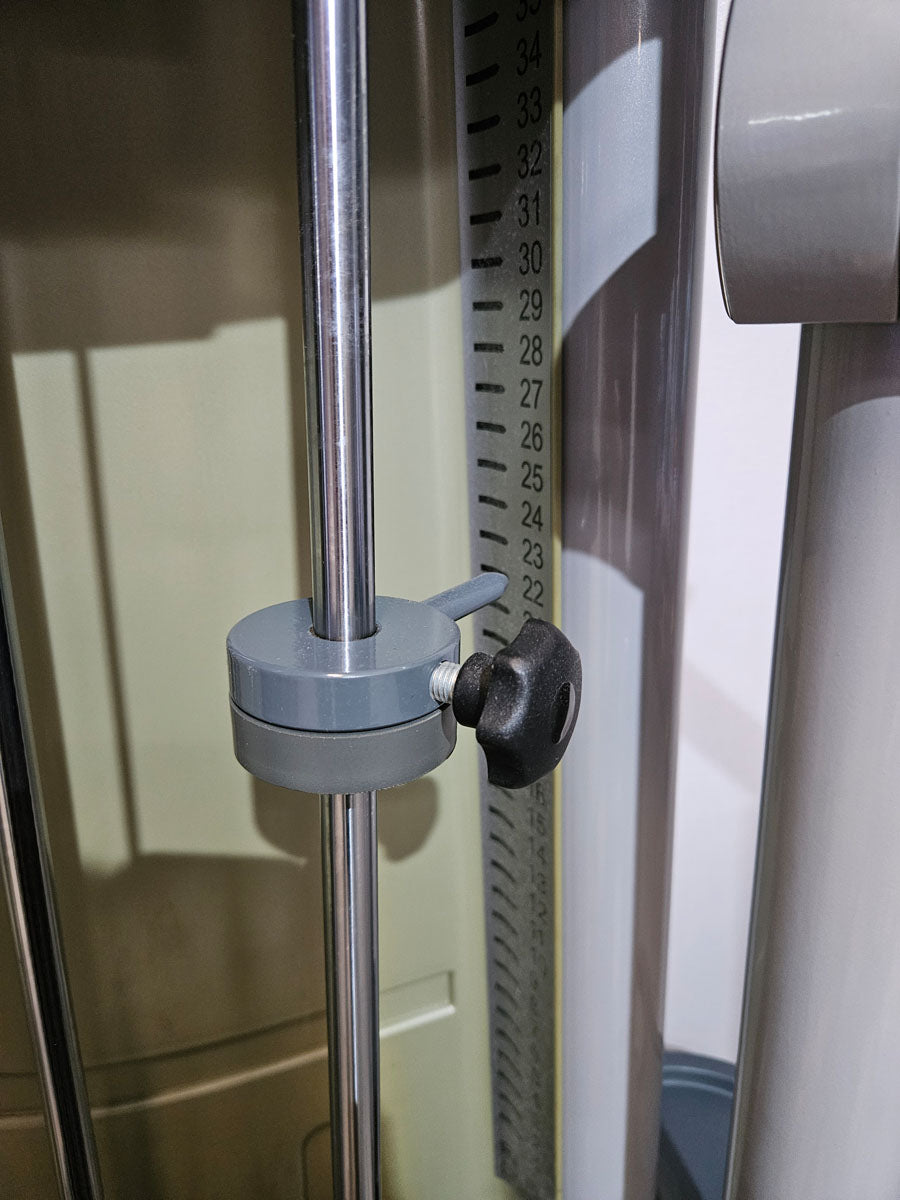 Ergo-Fit Abduktorenmaschine, Hip Abduction Abductor, 4000 S MED Serie, MPG, Reha, Rahmenfarbe Silber, gebraucht - überholter Zustand