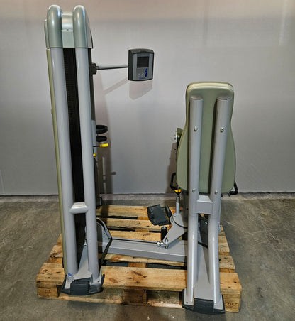 Ergo-Fit Abduktorenmaschine, Hip Abduction Abductor, 4000 S MED Serie, MPG, Reha, Rahmenfarbe Silber, gebraucht - überholter Zustand
