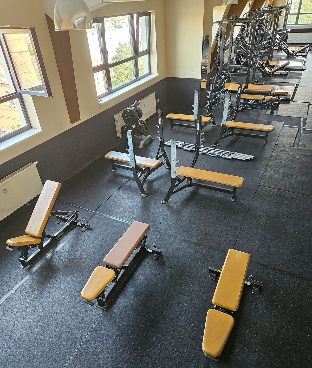 Life Fitness & Hammer Strength - 95 Fitnessgeräte - 105 Stationen, Kraftgeräte, Cardiogeräte, Plate loaded Geräte, Bänke etc - komplettes Fitnessstudio - gebraucht, überholter TOP Zustand
