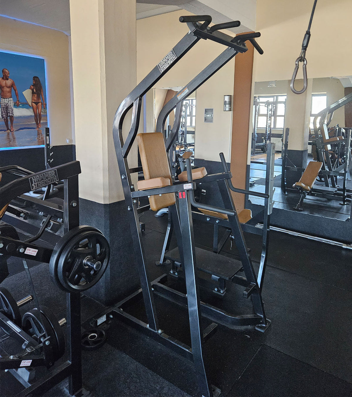 Life Fitness & Hammer Strength - 95 Fitnessgeräte - 105 Stationen, Kraftgeräte, Cardiogeräte, Plate loaded Geräte, Bänke etc - komplettes Fitnessstudio - gebraucht, überholter TOP Zustand