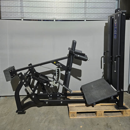 Hammer Strength MTS V-Squat, Kniebeugenmaschine Squats - Rahmenfarbe Schwarz, gebraucht - überholter Zustand